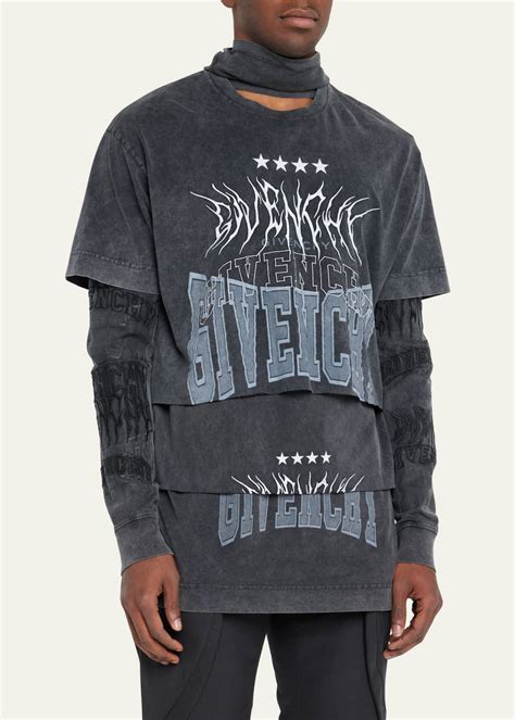 mens givenchy t shirts|givenchy graphic crewneck t shirt.